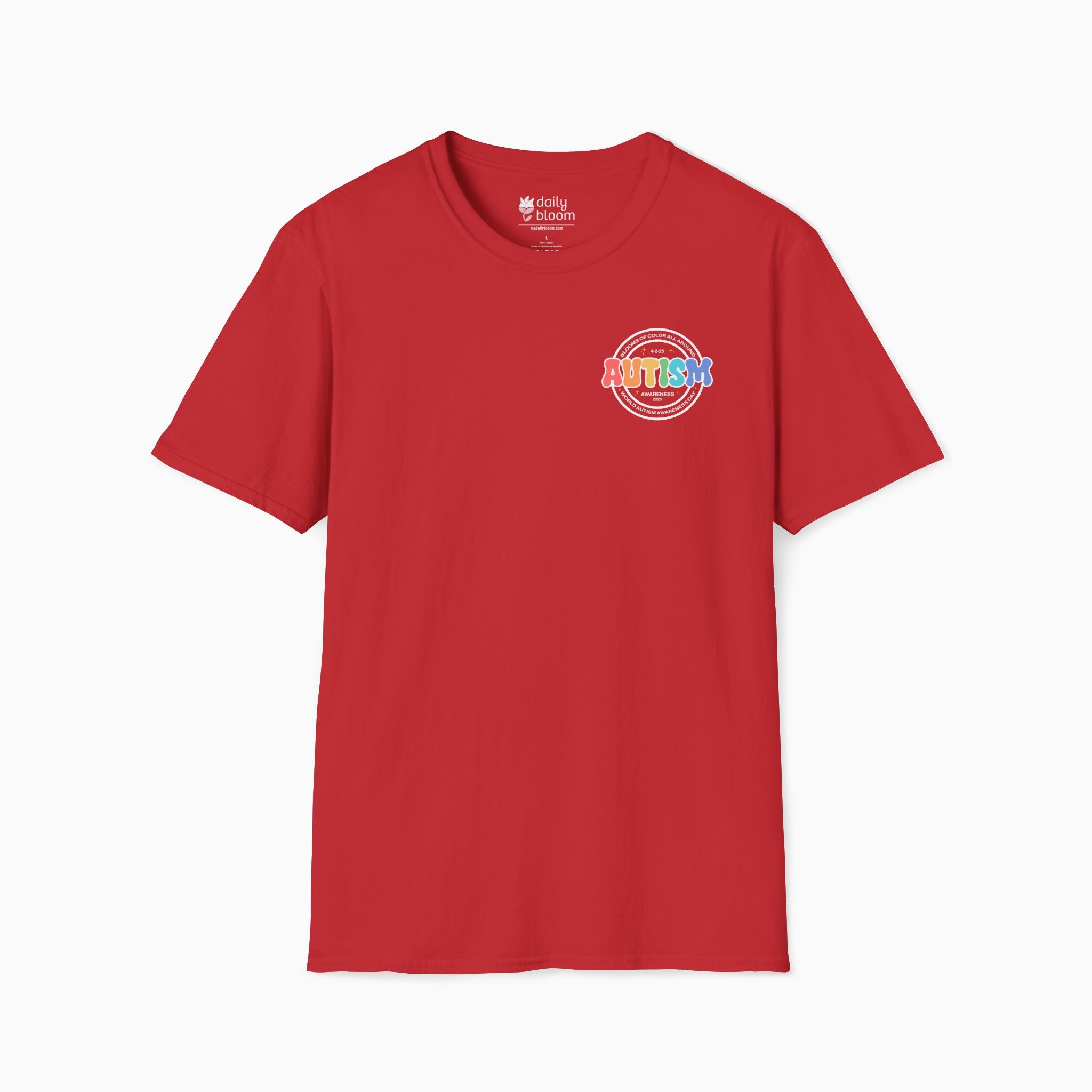 Autism Awareness 2025 - Blooms of Color All Around T-Shirt