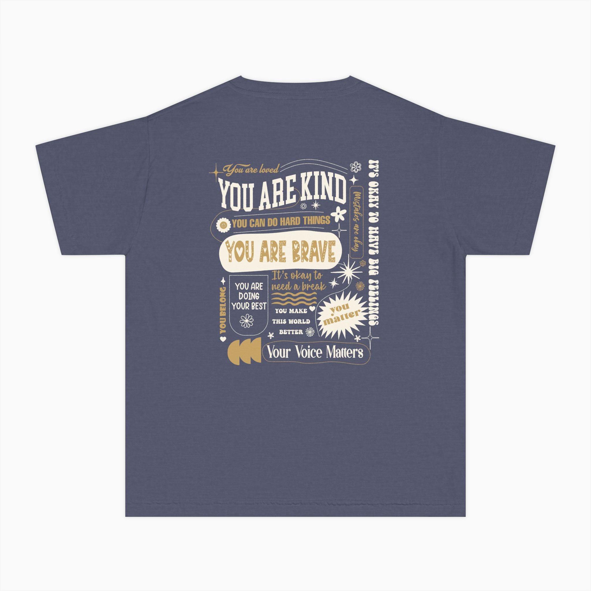 Together We Bloom Comfort Colors Youth Tee