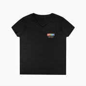Autism Awareness 2025 - Blooms of Color All Around Ladies V-Neck T-Shirt