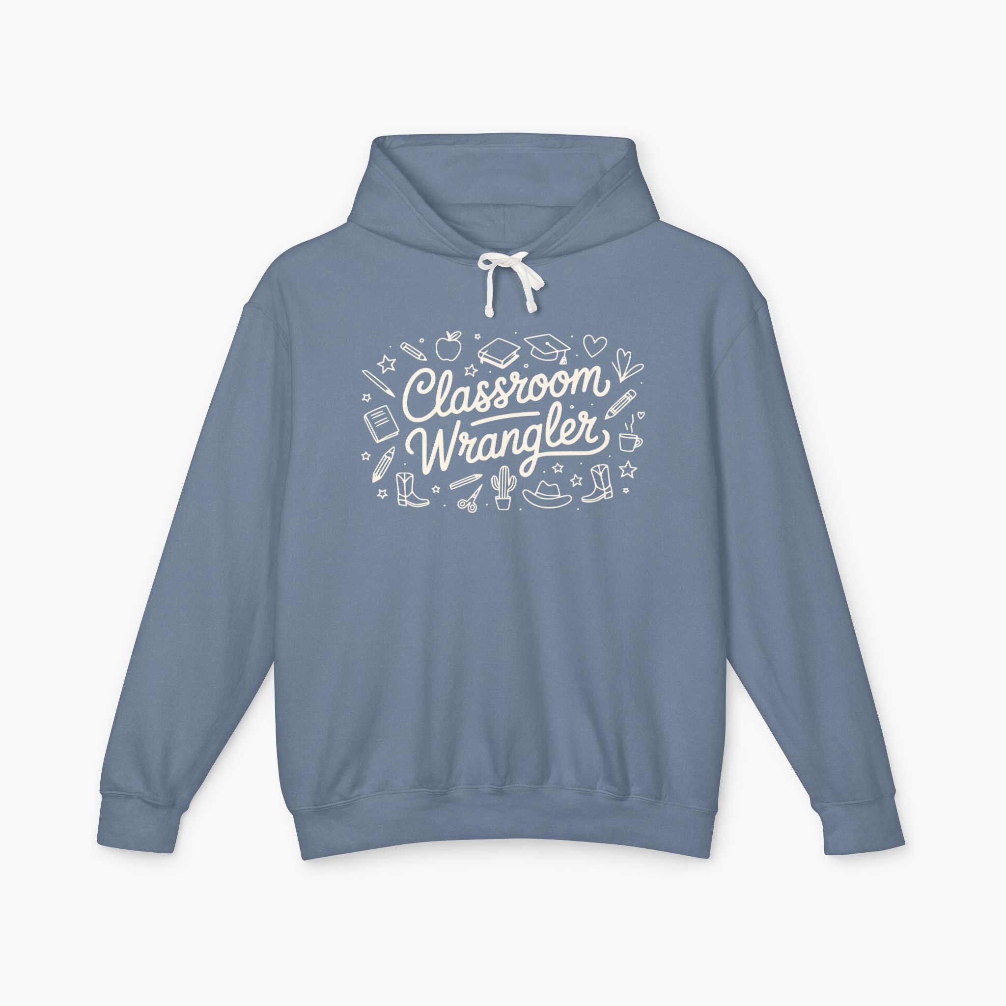 Classroom Wrangler Comfort Colors Lightweight Hoodie