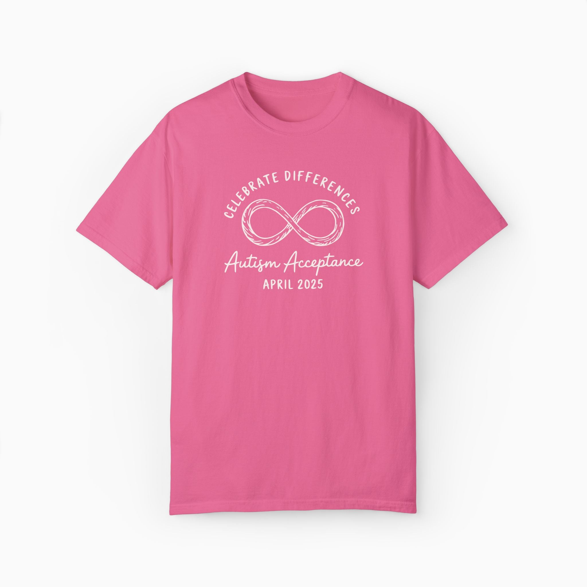 Autism Awareness 2025 - Celebrate Differences Comfort Colors T-Shirt