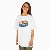 Autism Awareness 2025 - Brushstrokes of Awareness Youth T-Shirt