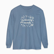 Nurturing Minds Comfort Colors Long Sleeve T-Shirt