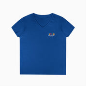 Autism Awareness 2025 - Tree of Acceptance Ladies V-Neck T-Shirt