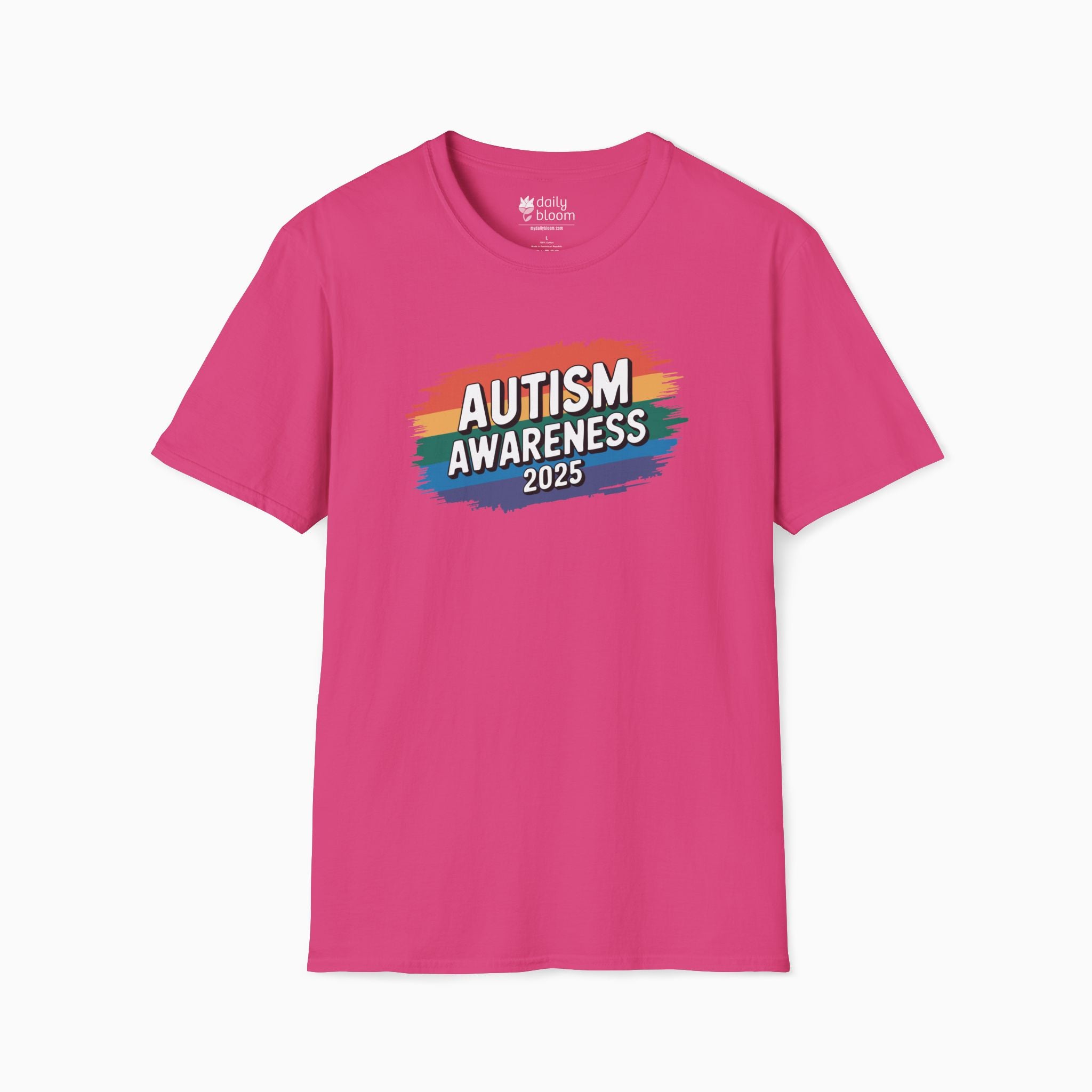 Autism Awareness 2025 - Brushstrokes of Awareness T-Shirt