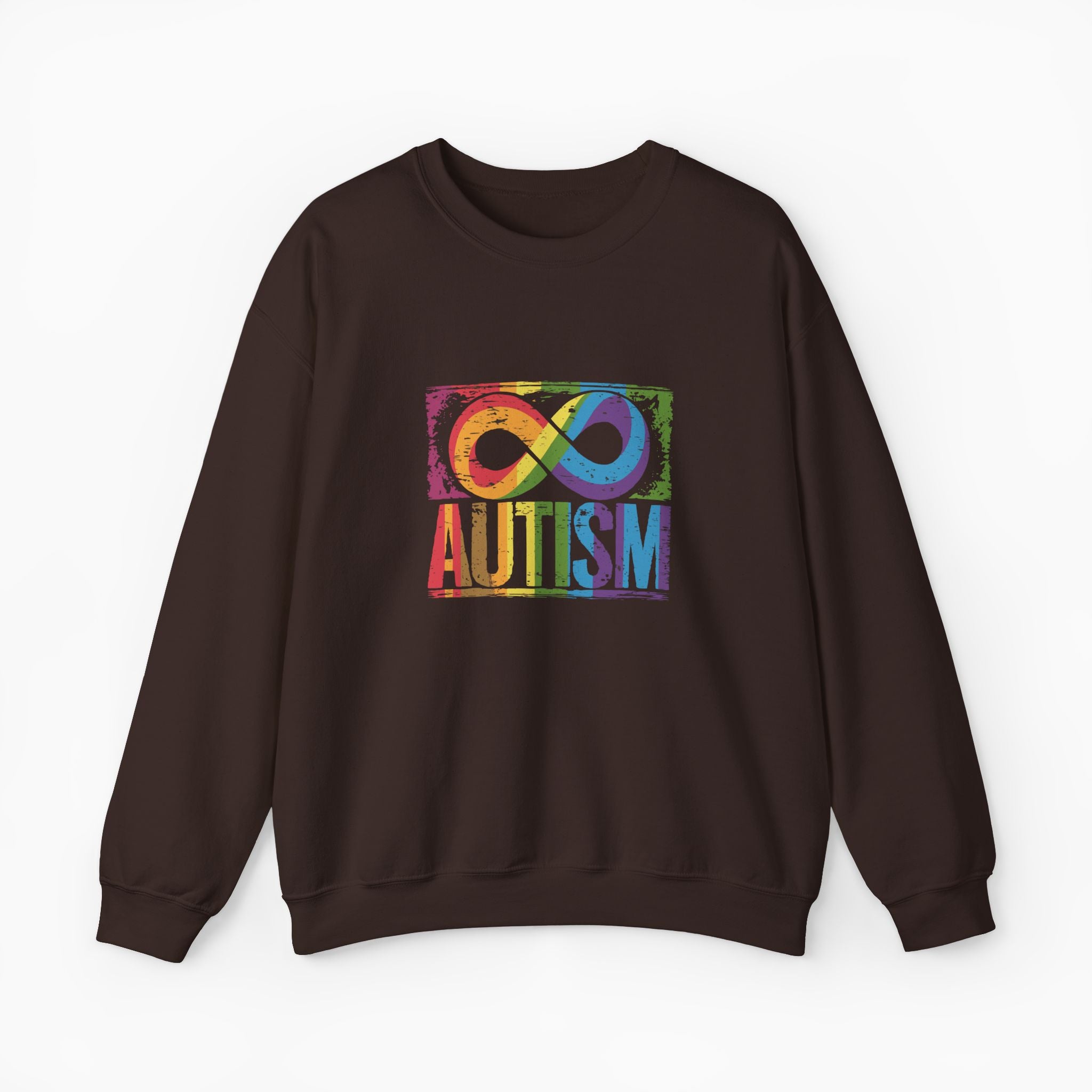 Autism Grunge Infinity Rainbow Sweatshirt