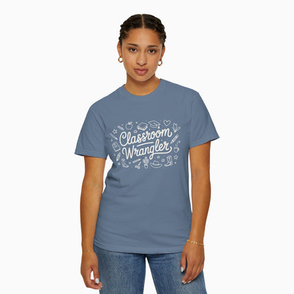 Classroom Wrangler Comfort Colors Tee