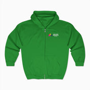 Autism Awareness 2025 - Spectrum in Bloom Zip Up Hoodie