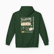 Together We Bloom Tag Free Hoodie