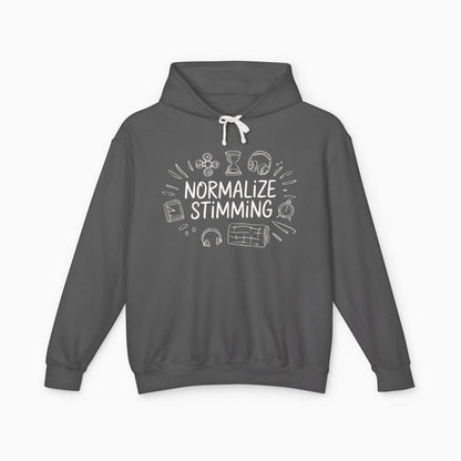 Normalize Stimming Comfort Colors Lightweight Hoodie
