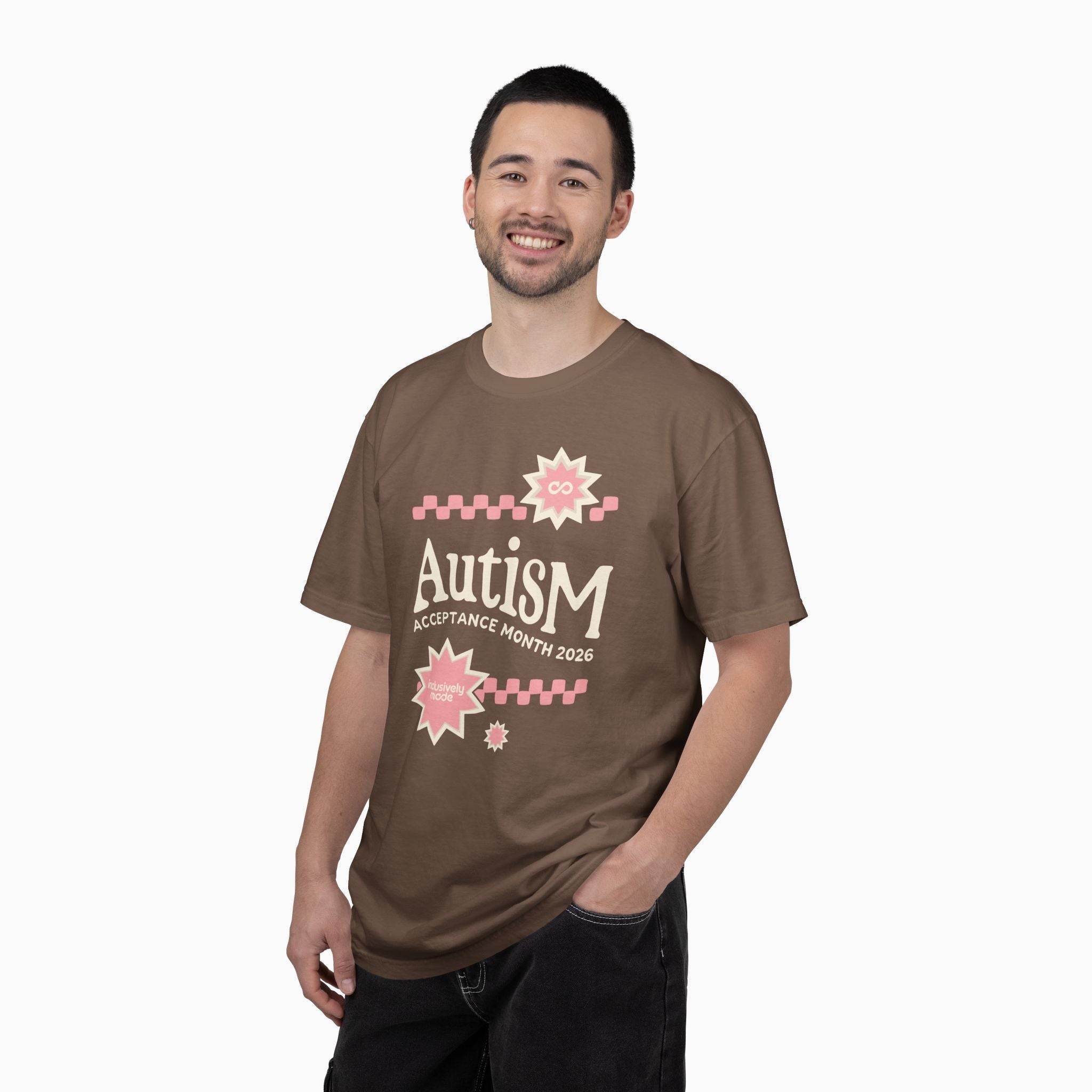 Autism T-Shirt - Autism Acceptance Month 2026 Inclusively Made Comfort Colors Tee - Daily Bloom