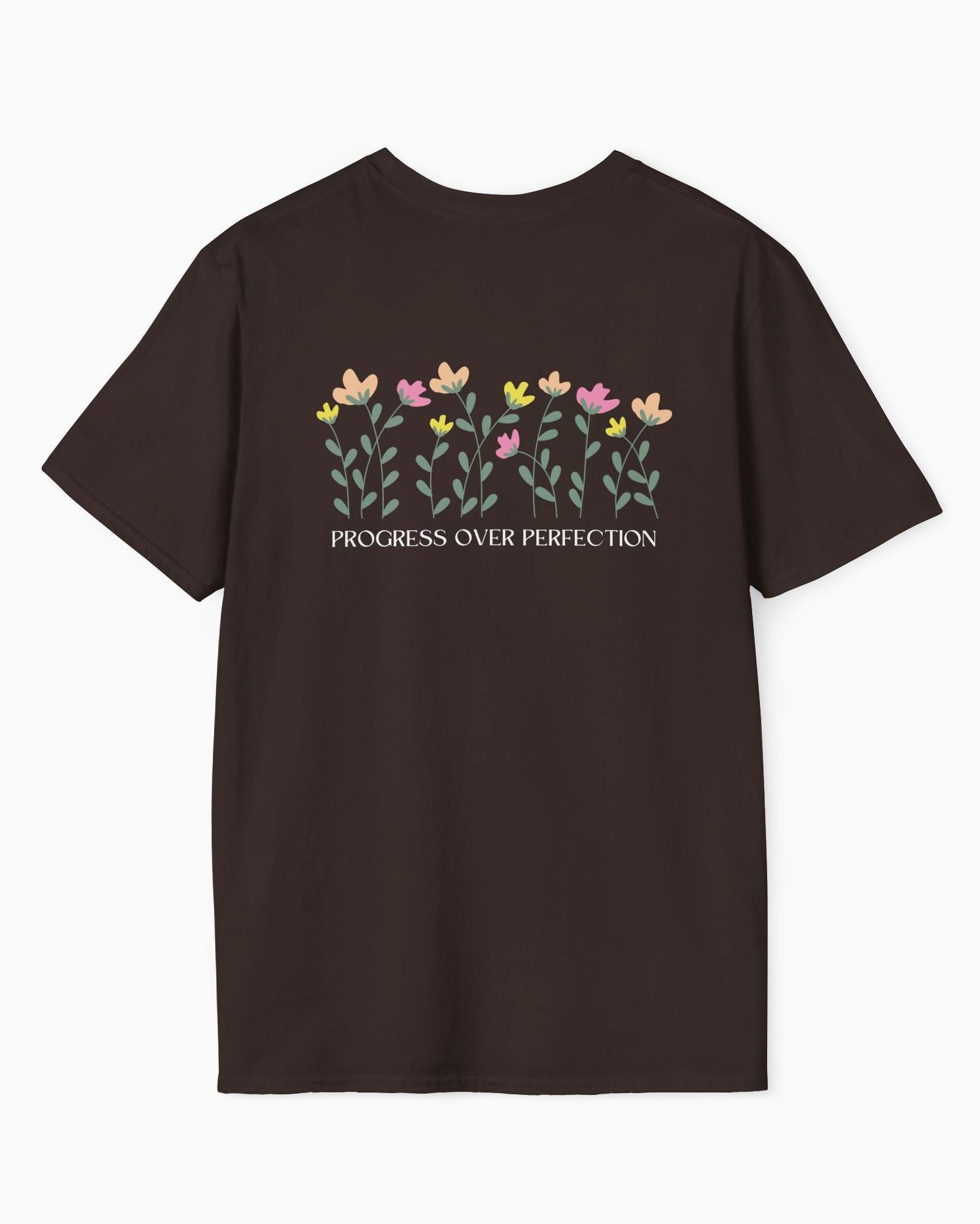 Progress over Perfection Tee w/ Back Print
