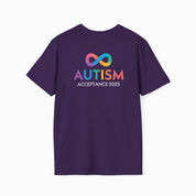 Autism Awareness 2025 - Infinity Acceptance T-Shirt