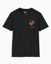 Advocate Support Empower Tee-Black-Neurodiversity, ADHD & Autism Awareness & Acceptance T-Shirt by Daily Bloom