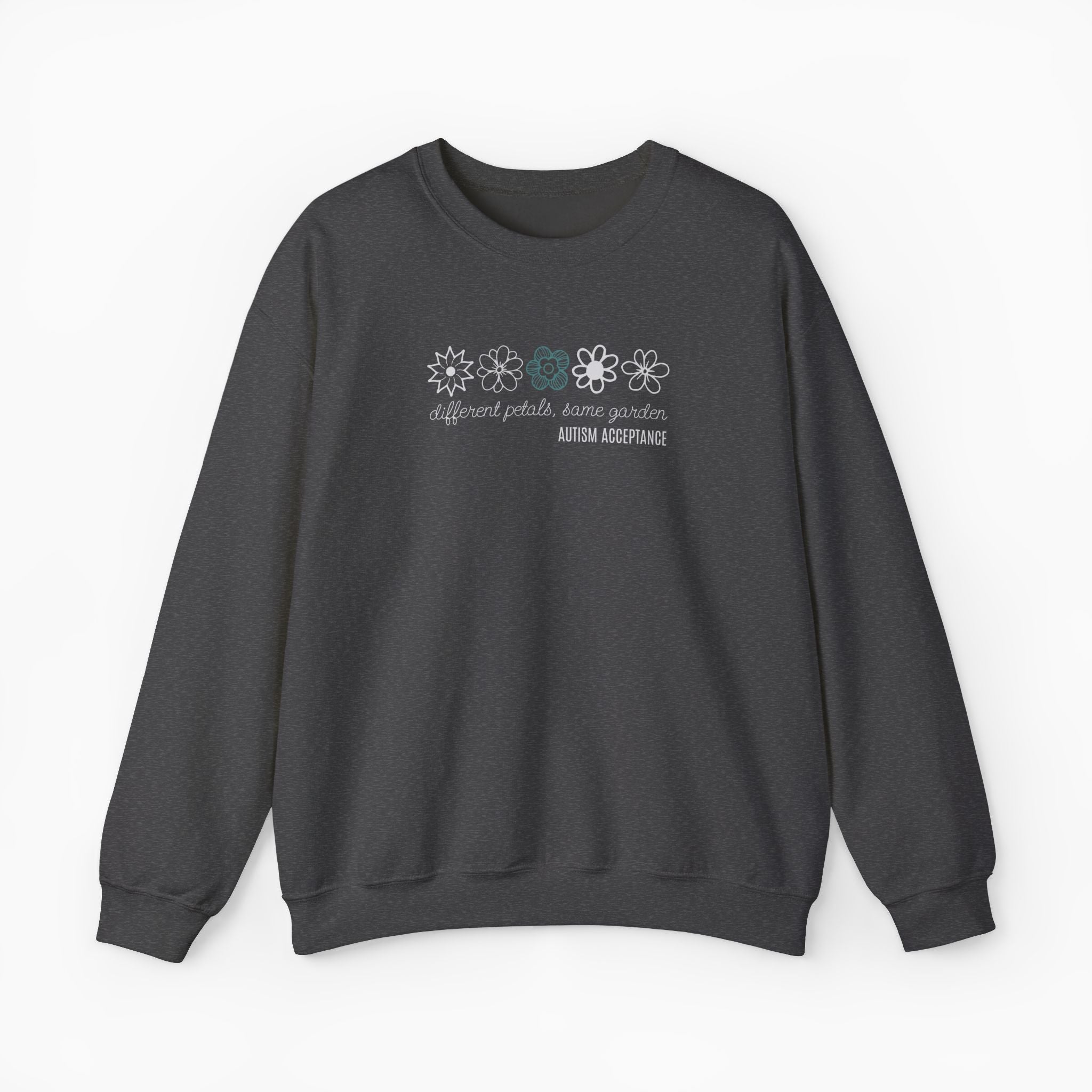 Different Petals Same Garden Flower Sketches Sweatshirt