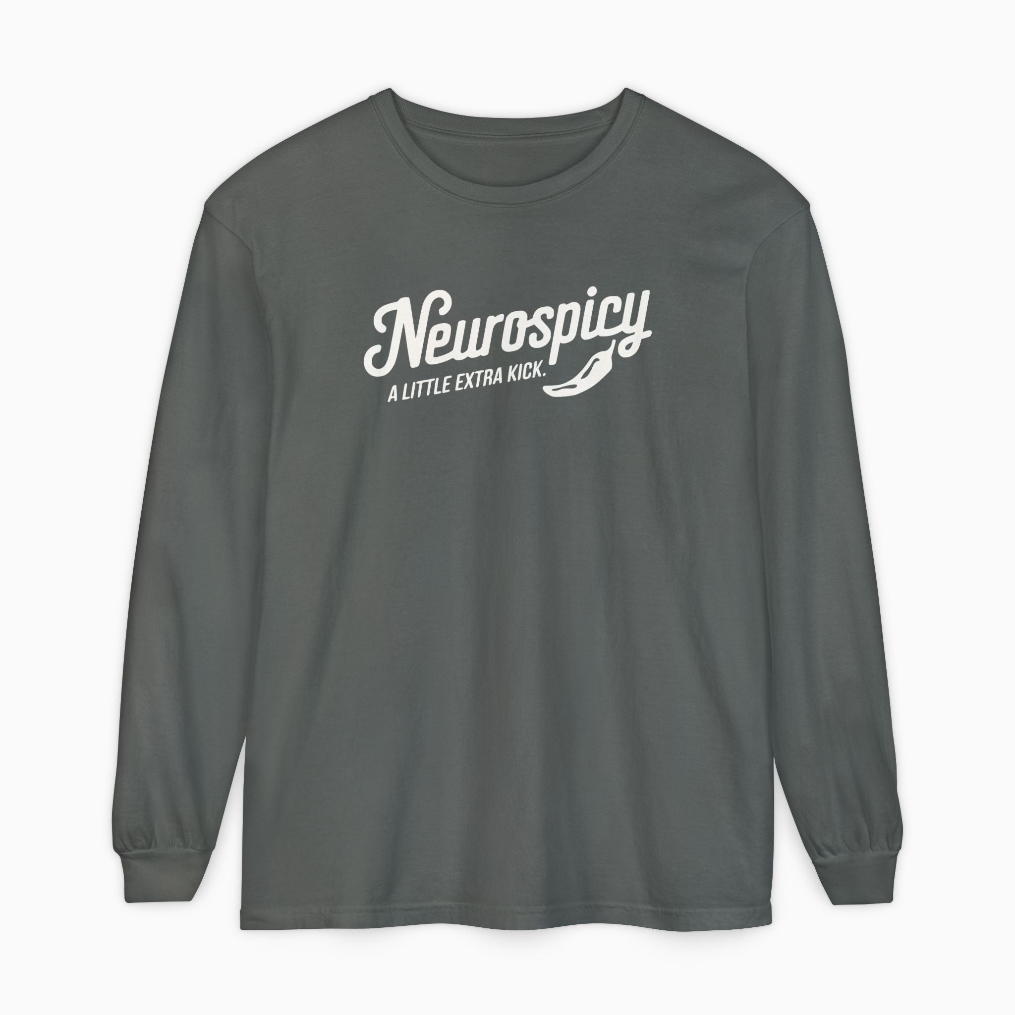 Neurospicy Comfort Colors Long Sleeve T-Shirt