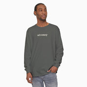 Advocacy Statement Comfort Colors Long Sleeve T-Shirt