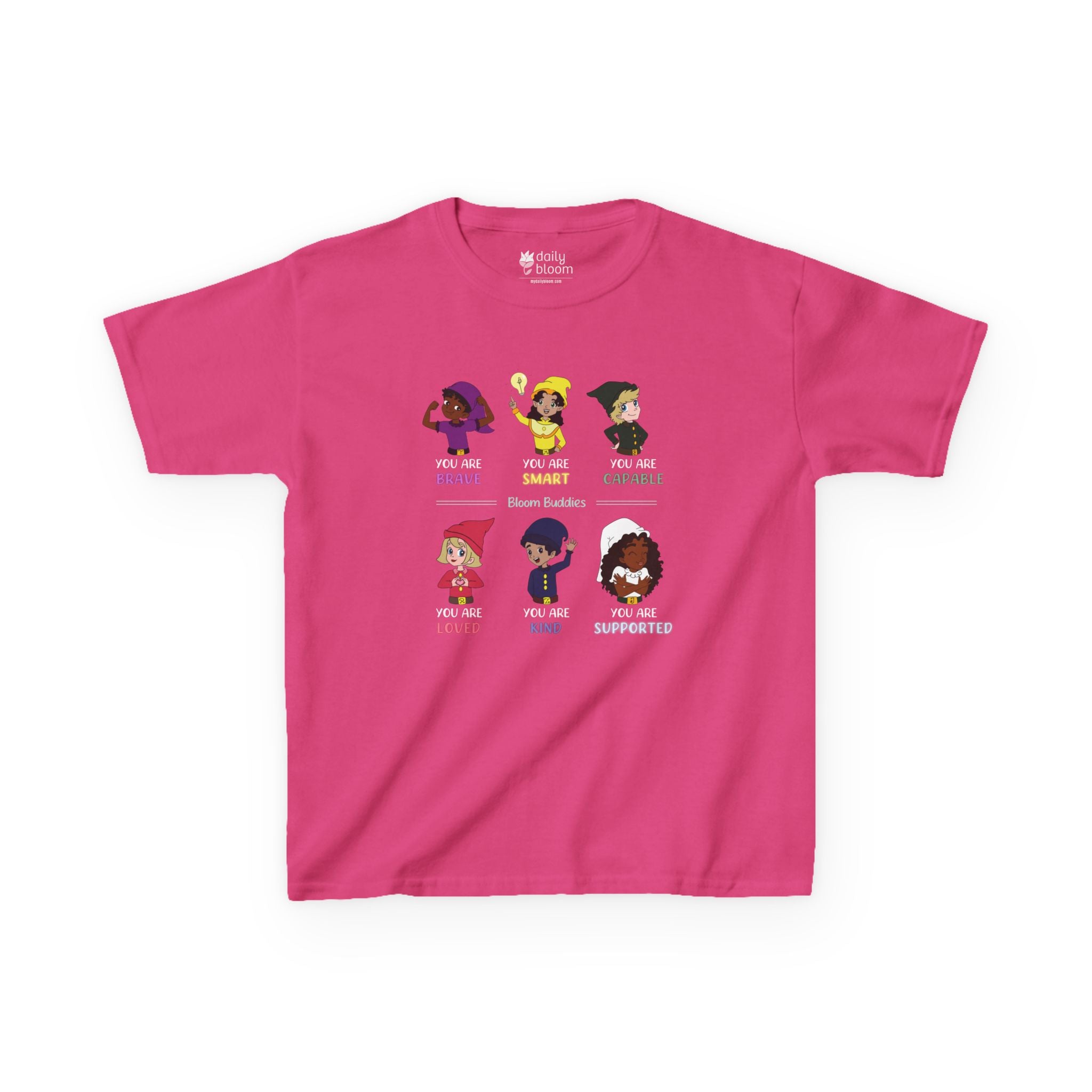 Bloom Buddies Affirmations Youth T-Shirt