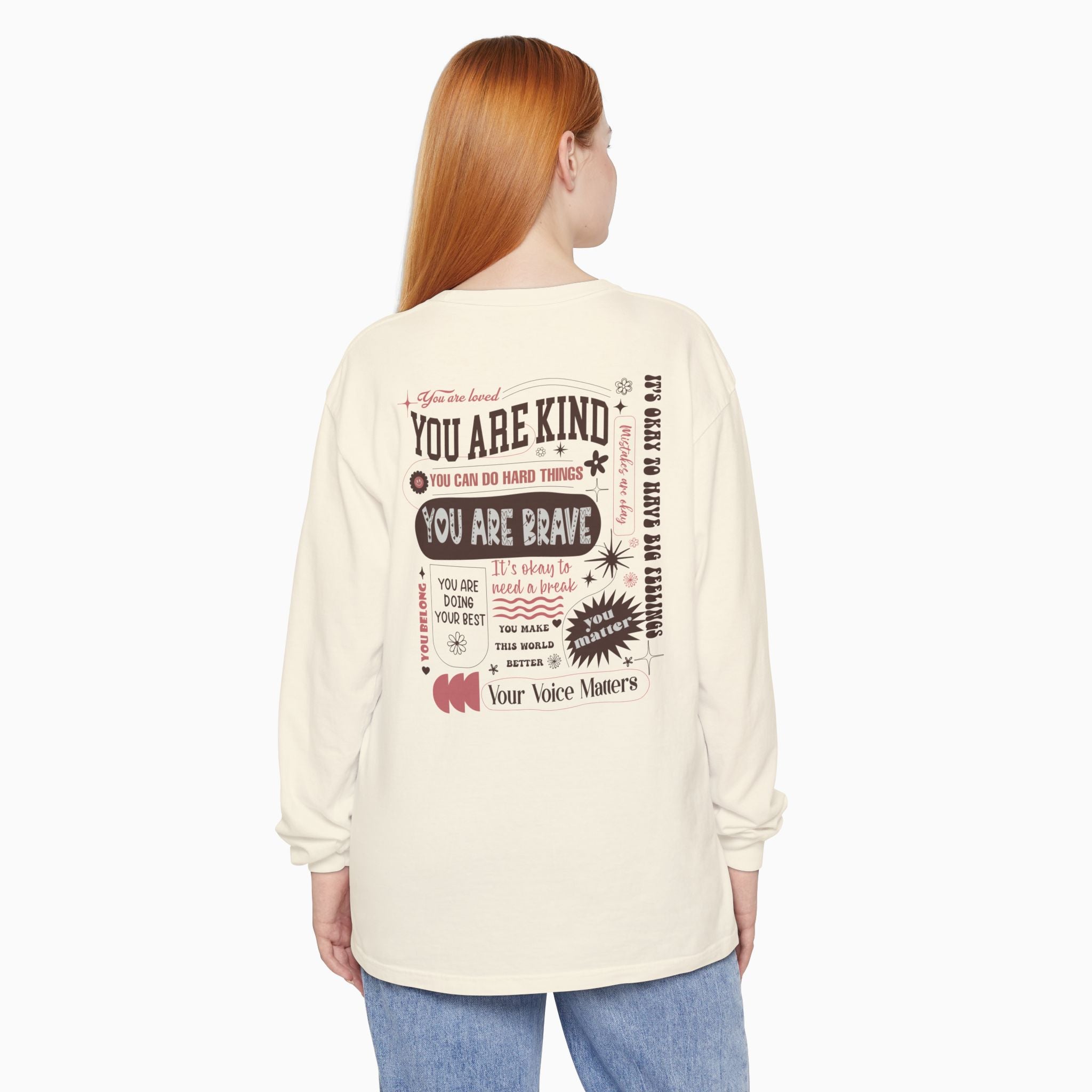 Together We Bloom Comfort Colors Long Sleeve T-Shirt