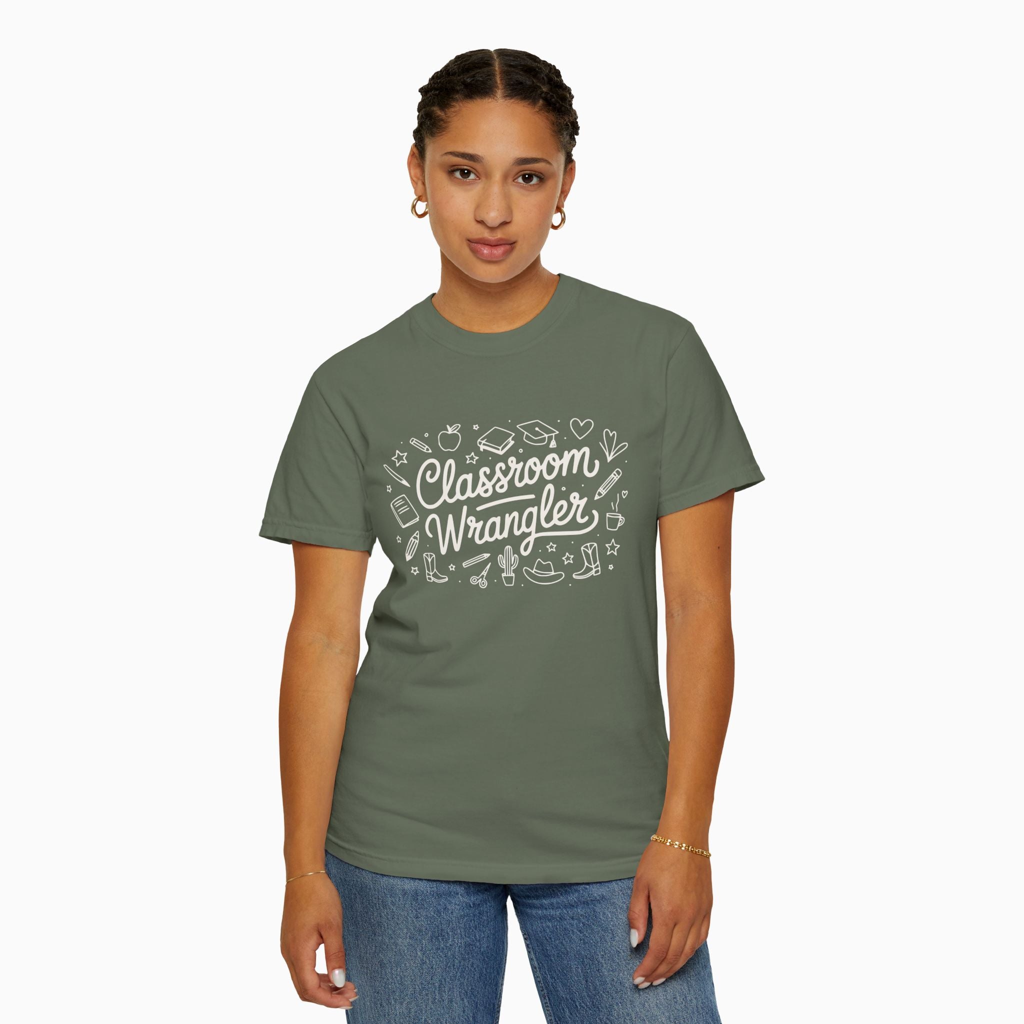 Classroom Wrangler Comfort Colors Tee