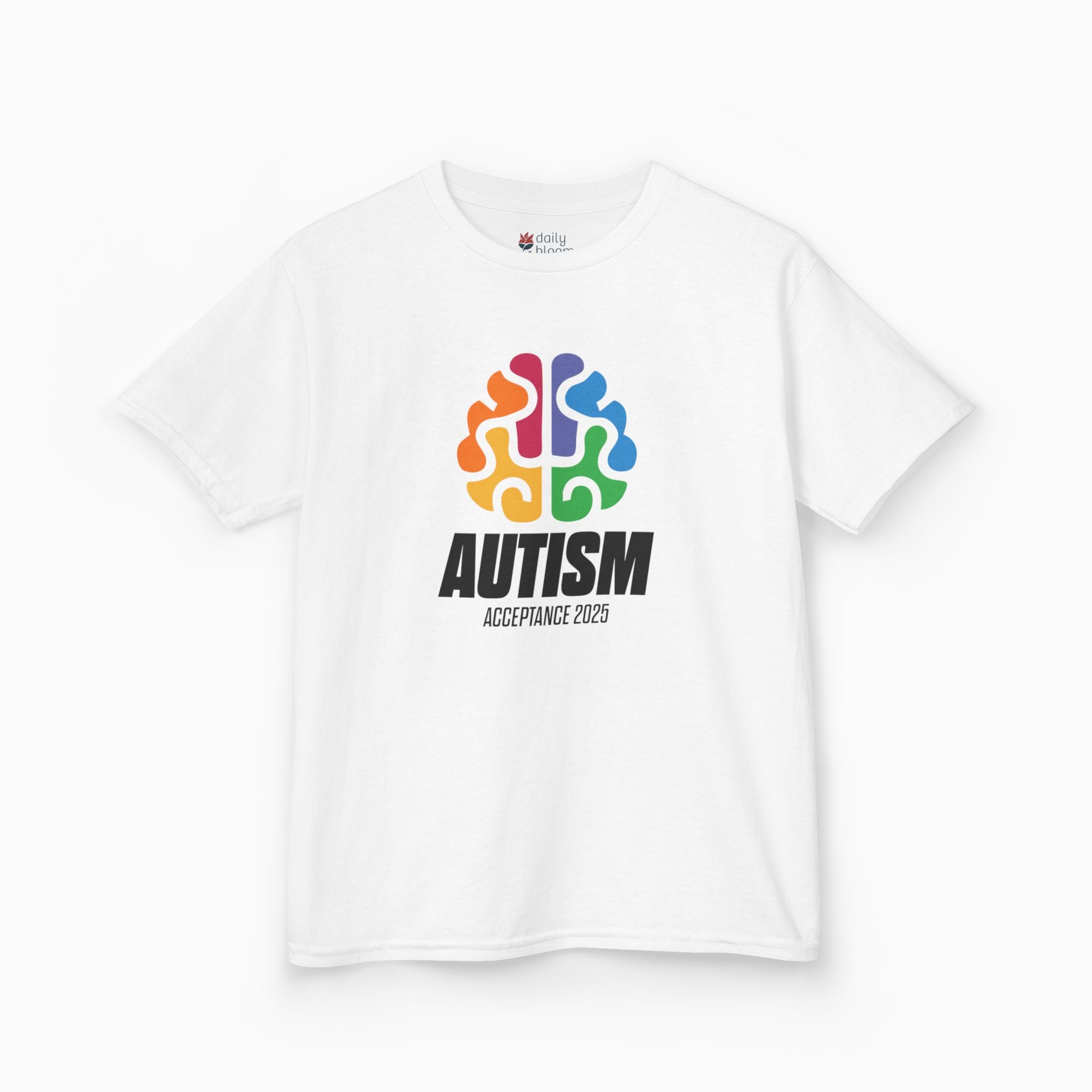 Autism Awareness 2025 - Brainbow Youth T-Shirt