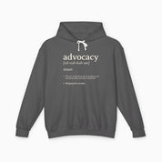 Advocacy Definition Comfort Colors Lightweight Hoodie