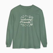 Nurturing Minds Comfort Colors Long Sleeve T-Shirt