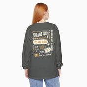 Together We Bloom Comfort Colors Long Sleeve T-Shirt