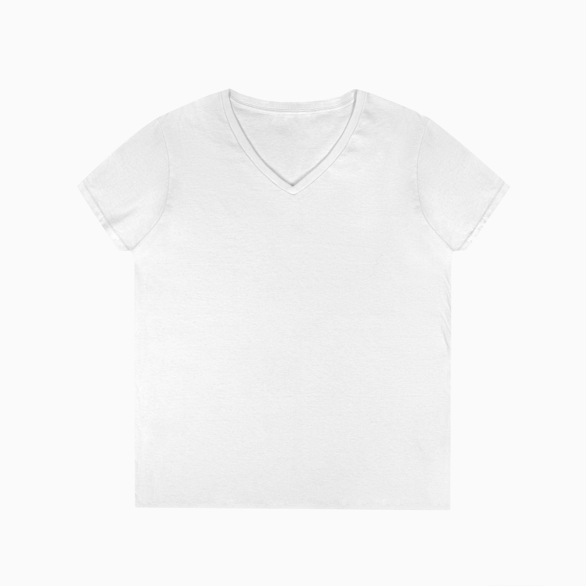 Autism Awareness 2025 - Brushstrokes of Awareness Ladies V-Neck T-Shirt