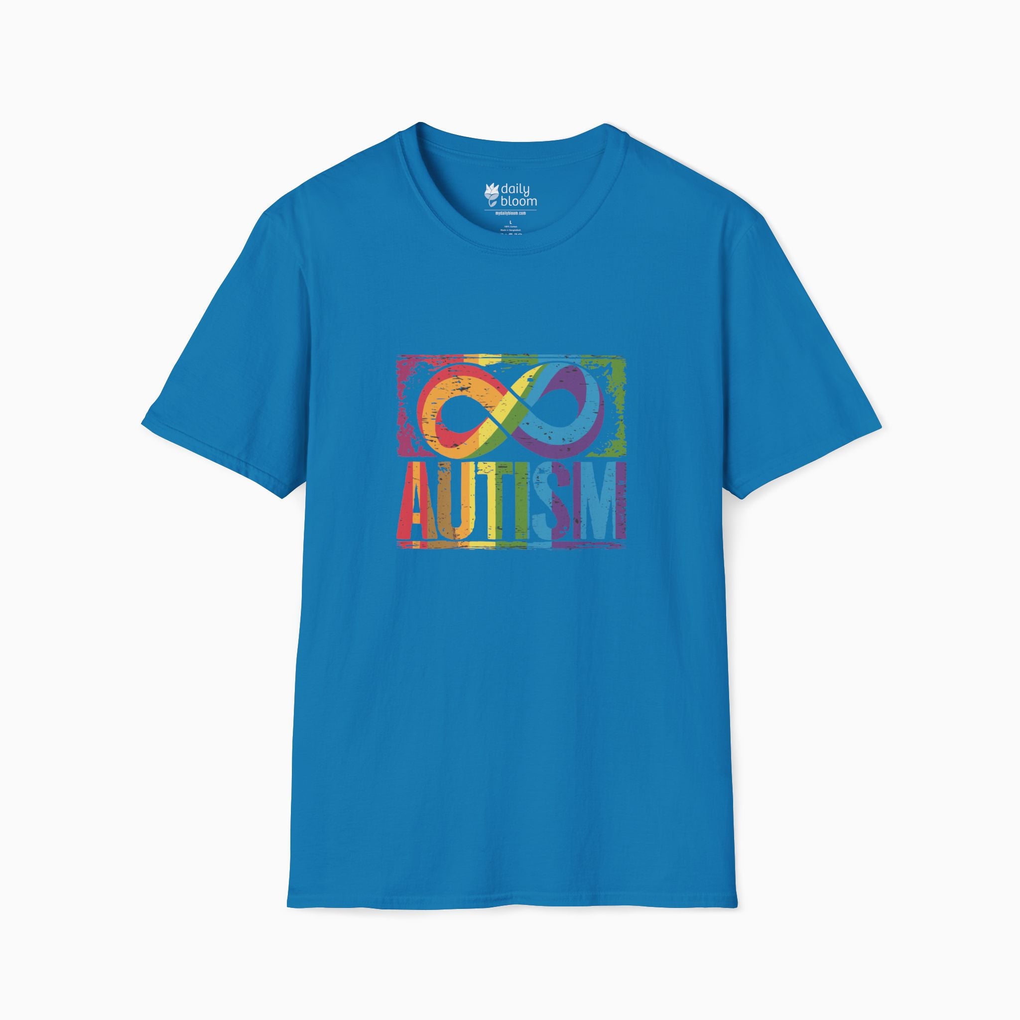 Autism Grunge Infinity Rainbow Tee