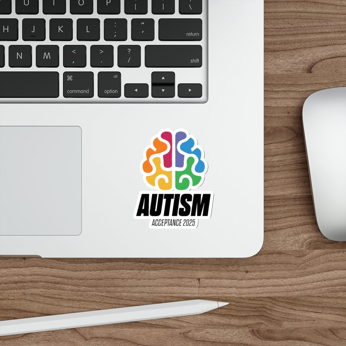 Autism Acceptance 2025 - Brainbow Sticker