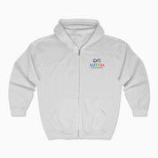 Autism Awareness 2025 - Infinity Acceptance Zip Up Hoodie