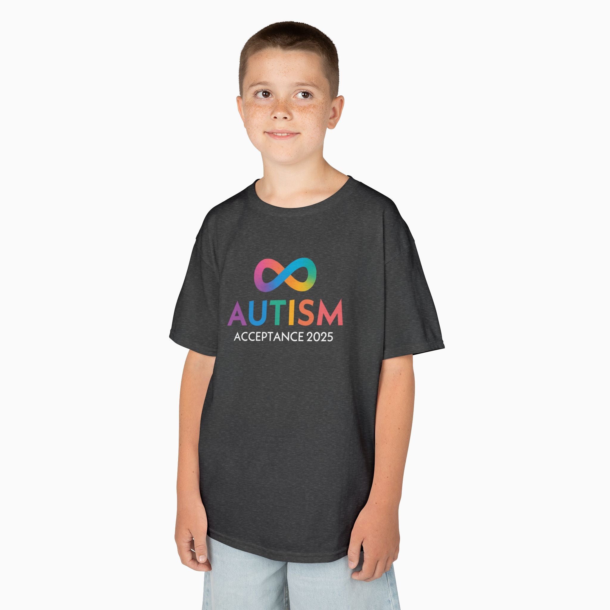 Autism Awareness 2025 - Infinity Acceptance Youth T-Shirt
