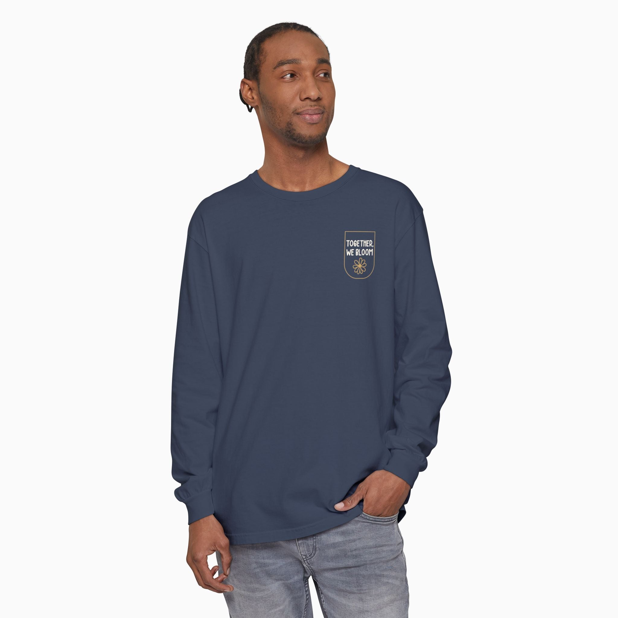 Together We Bloom Comfort Colors Long Sleeve T-Shirt