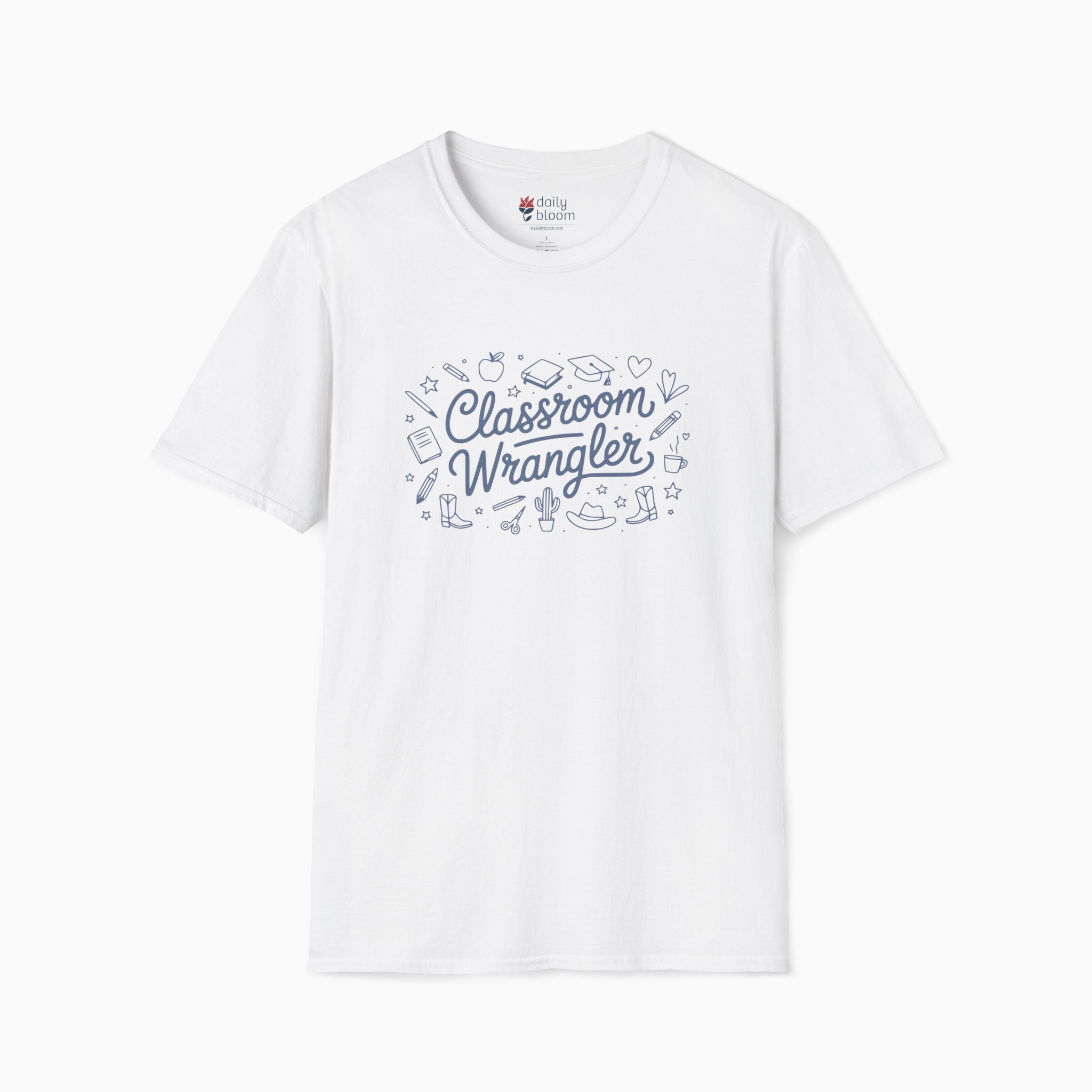 Classroom Wrangler Tag-Free Tee