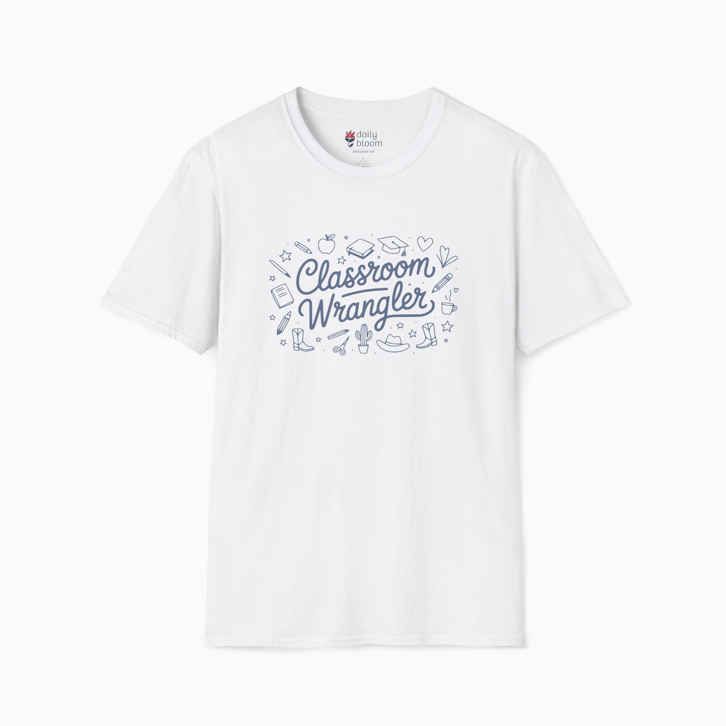 Classroom Wrangler Tag-Free Tee