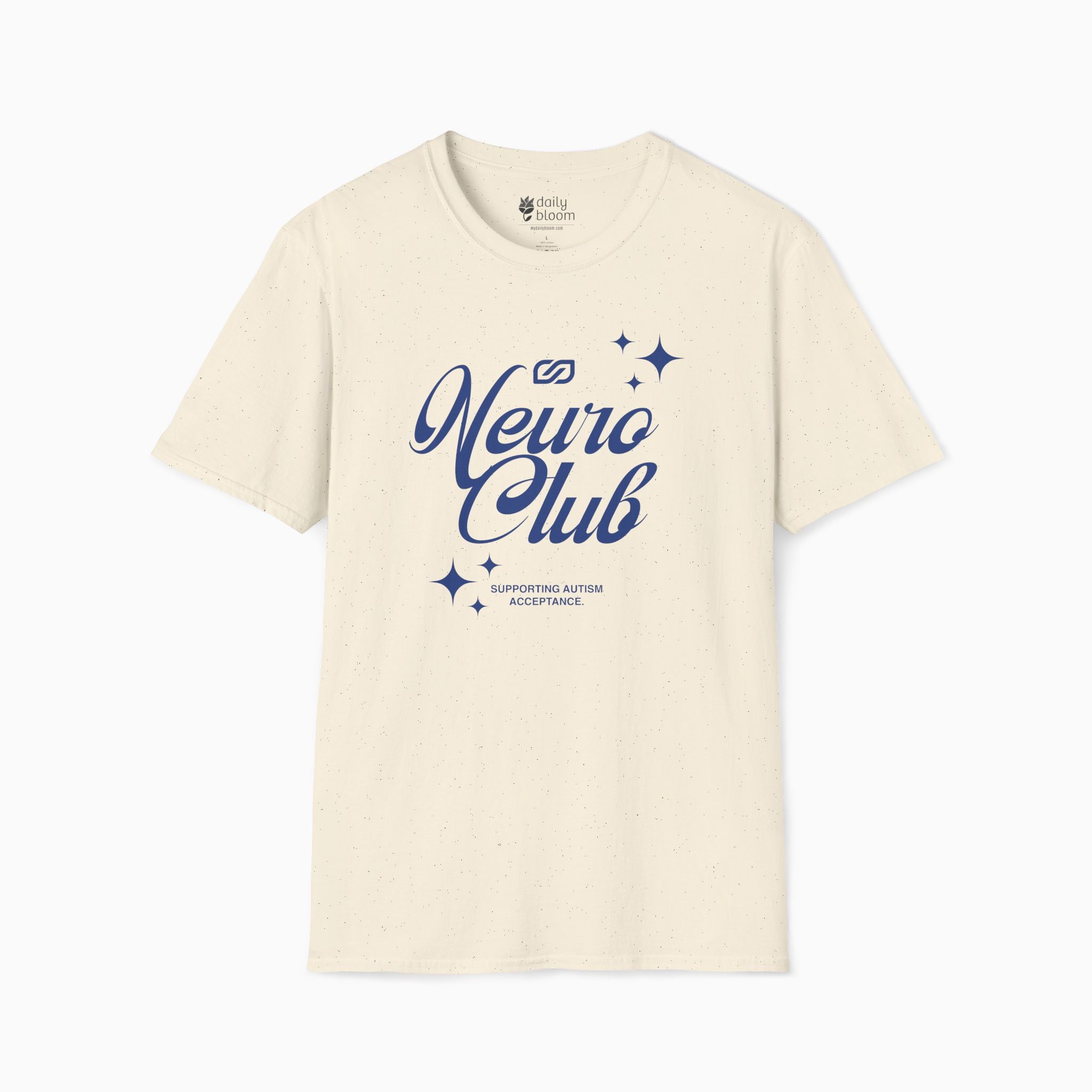 Autism T-Shirt - Neuro Club Unisex Tag Free T-Shirt - Daily Bloom