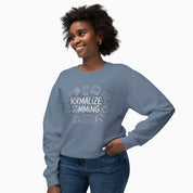 Normalize Stimming Comfort Colors Lightweight Sweatshirt