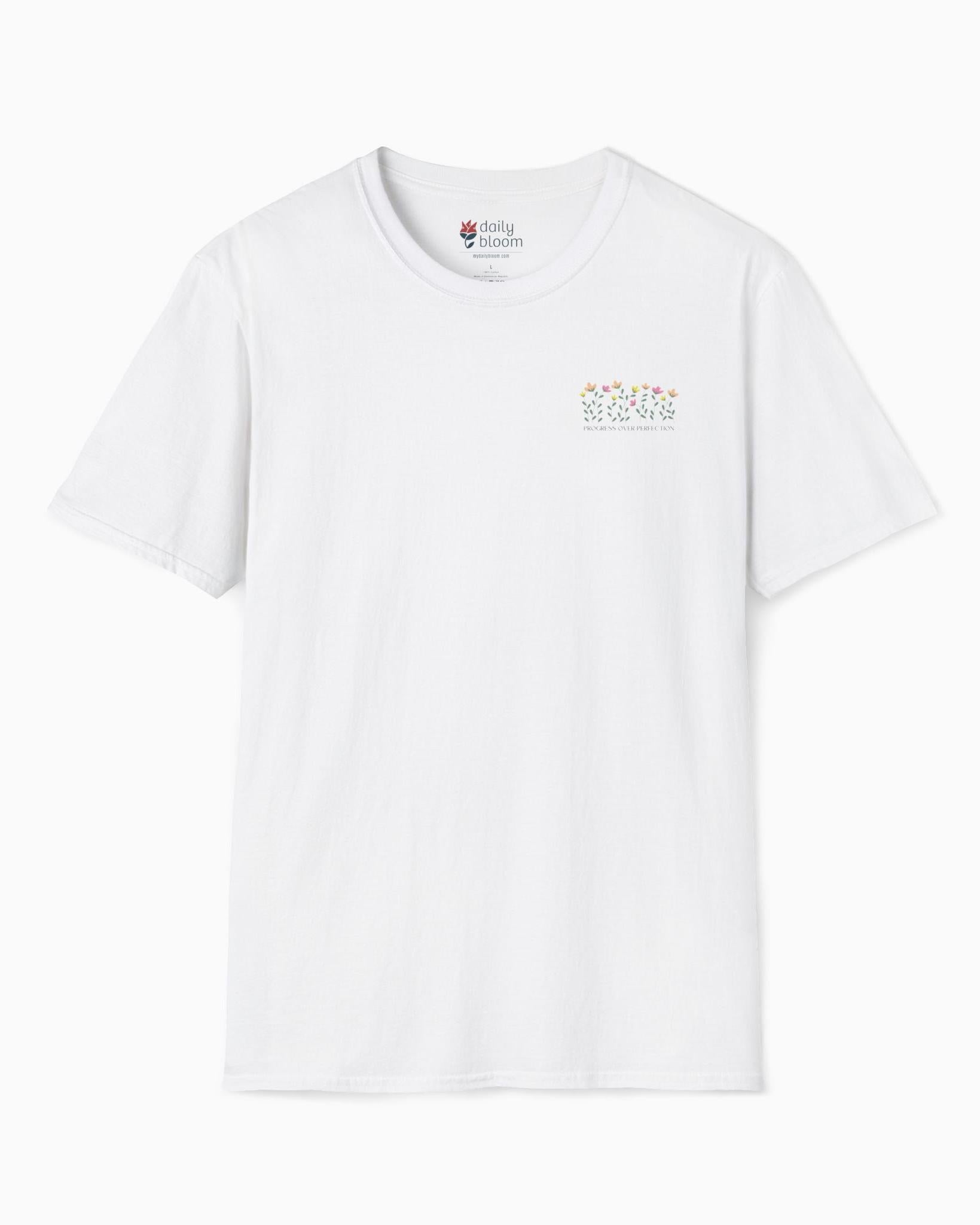 Progress over Perfection Tee w/ Back Print