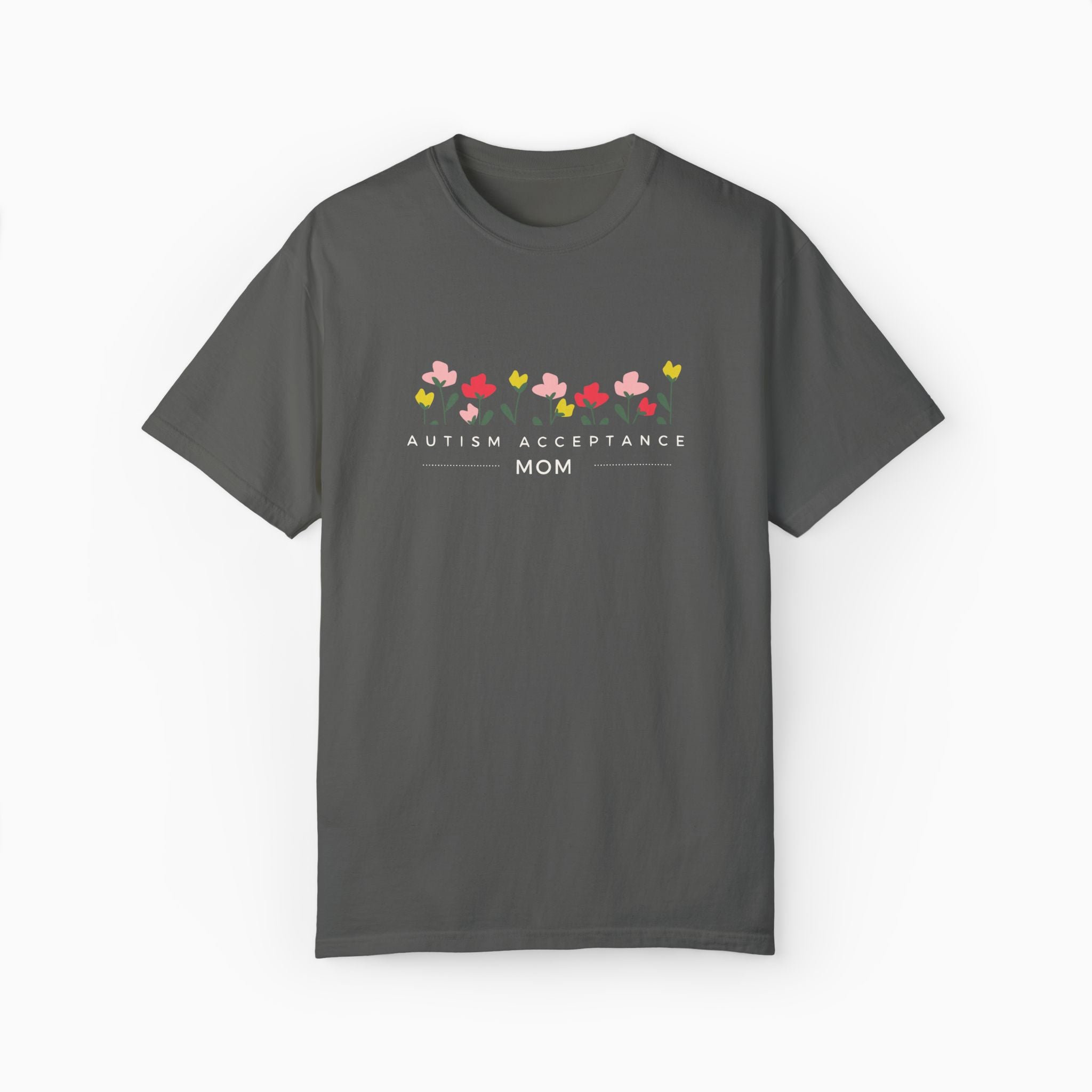 Autism Acceptance Mom Comfort Colors Tee