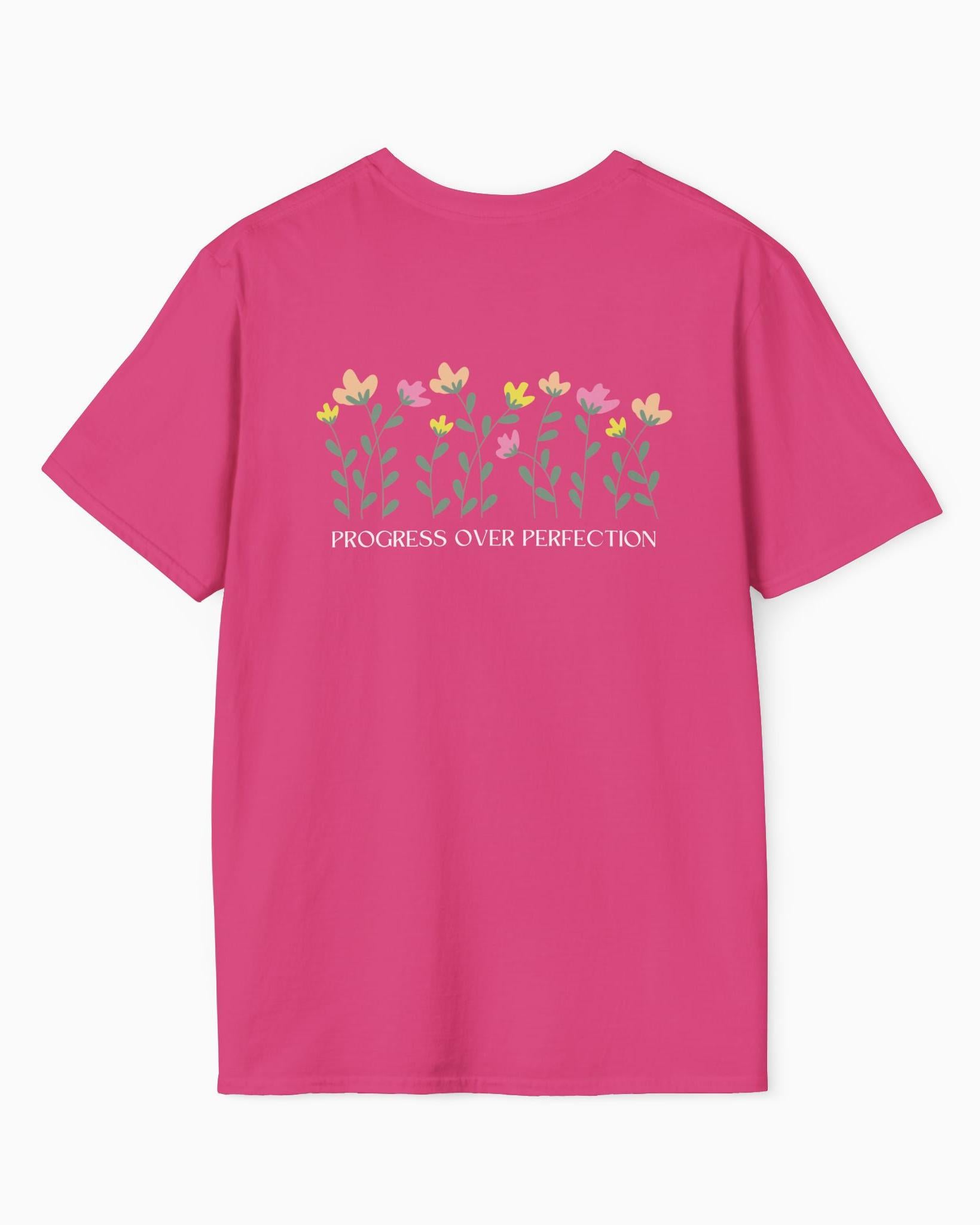 Progress over Perfection Tee w/ Back Print
