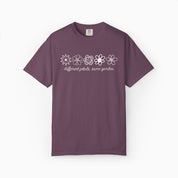 Different Petals Same Garden Flower Sketches Comfort Colors Tee