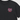 Proud Autism Aunt Tee Black t-shirt, design close-up