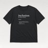 Inclusion Definition - Southern Style Tee Black t-shirt, front