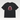 Autism Mom Rainbow Tee Black t-shirt, front