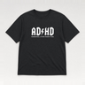AD/HD Thunderstruck Tee Black t-shirt, front