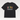 BCBA - Board Certified Behavior Analyst College Style Tee Black t-shirt, front