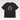 Rainbow Autism Grandma Tee Black t-shirt, front