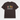 BCBA - Board Certified Behavior Analyst College Style Tee Dark Chocolate t-shirt, front