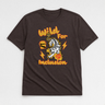 Wild For Inclusion Mom's Club Tag Free Tee Dark Chocolate t-shirt, front